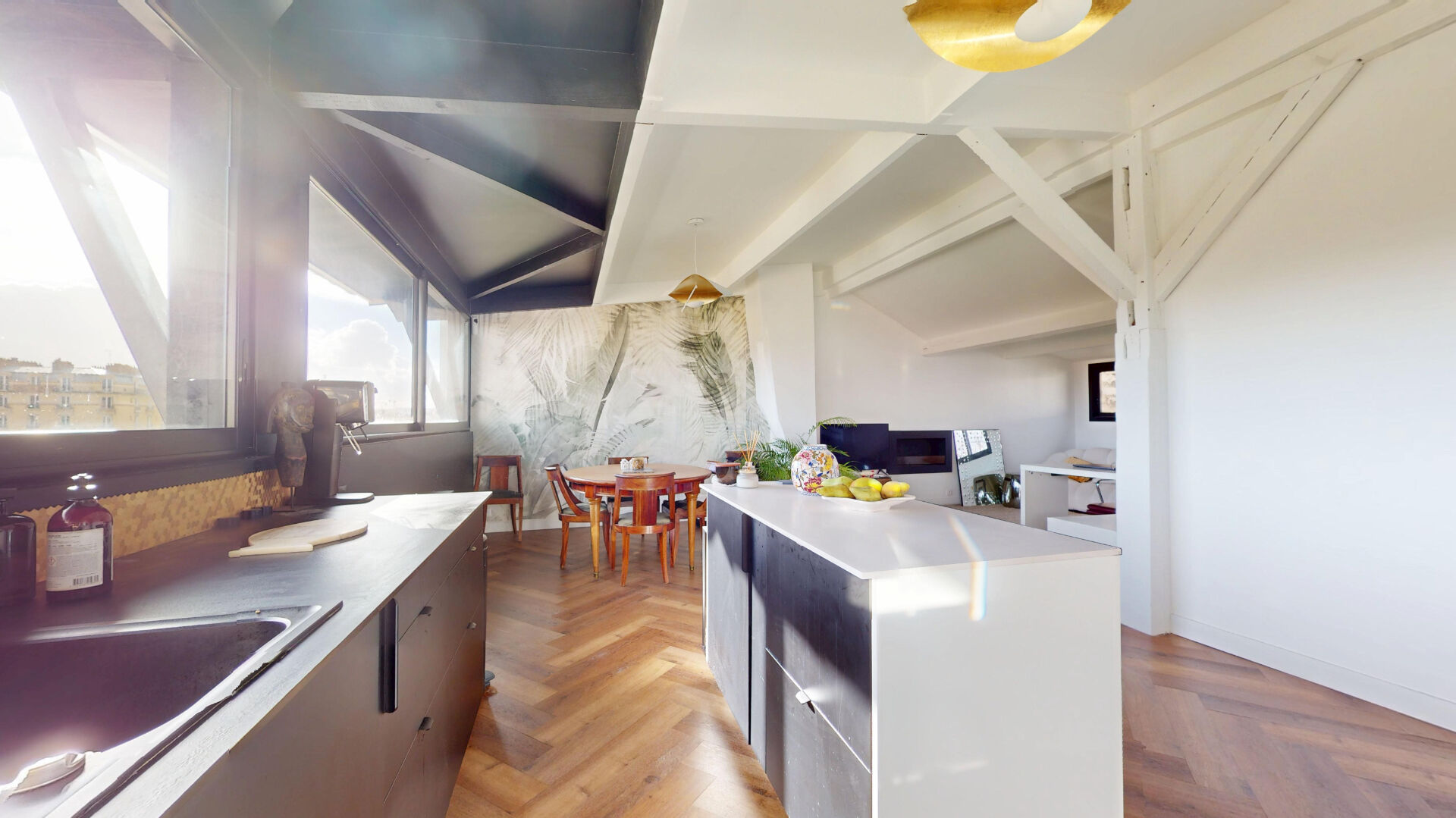 Appartement coup de coeur dernier étage Saint-Ouen sur Seine